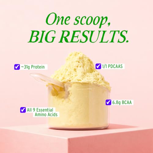 Image of Yogabar Fermented Yeast Protein Powder|31g Protein|Complete Protein Supplement|High Absorption, No Bloating, Gut Friendly|Unflavoured|PDCASS 1|500g