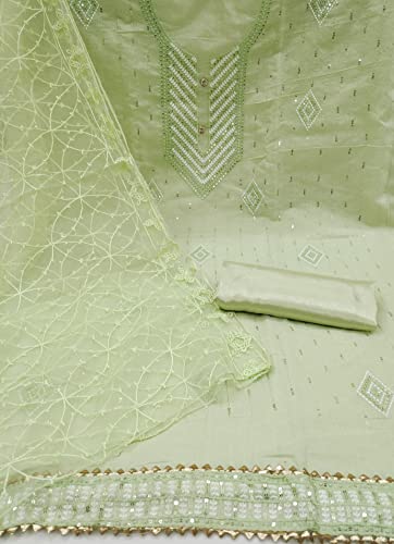 Image of StyleScope Women Unstitched Salwaar Suit Dress Material