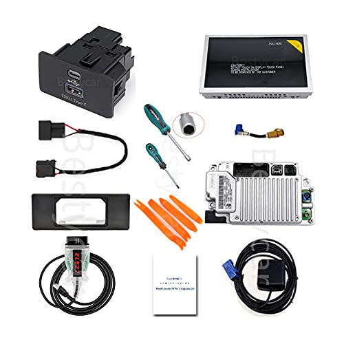 First Launch 2021 Complete MyFordTouch (MFT) SYNC 2 To SYNC 3 Upgrade Kit Compatible for Ford LincolnÂ SYNC 3.4 21020 Software Version with NA 220 MAP APIM Module USB Media Hub W/Carplay GPS Navigation
