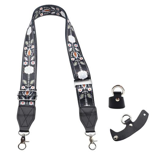 Image of LEMEDE Purse Strap Replacement Crossbody 1.5 inch Wide Shoulder Strap Adjustable Straps Handbag Strap Replacement Belts