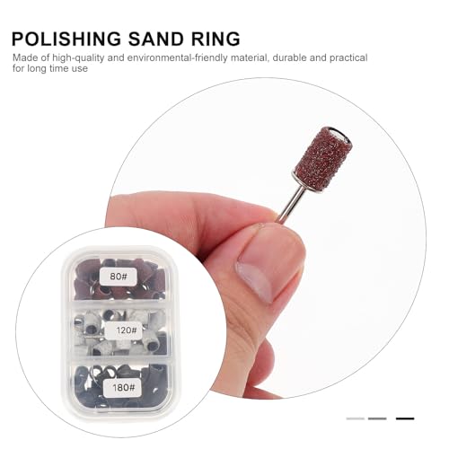 IMIKEYA 75 piezas kit para manicura y pulido de uñas miniatura 7