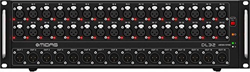 Midas 32 Input, 16 Output Stage Box With 32 Midas Microphone Preamplifiers, Ultranet And Adat Interfaces (Dl32), Speaker #TOP30