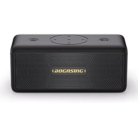 BOGASING M5 Portable Bluetooth Speaker with 30H Playtime Cover