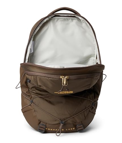 Image of The North Face Womens Borealis Luxe, Smokey Brown /Gold Metallic, One Size