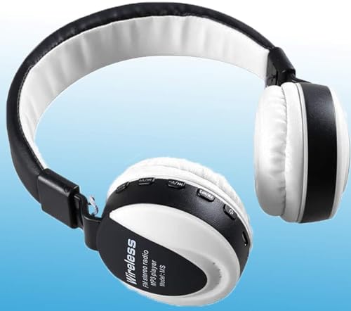 Image of Headphone 771 A - Wireless Bluetooth Over-Ear Headphones with FM, SD Card Slot, Stereo Sound for Music, Gaming, Calls, Built-in Mic, Lightweight, Comfortable (Headphone-K)
