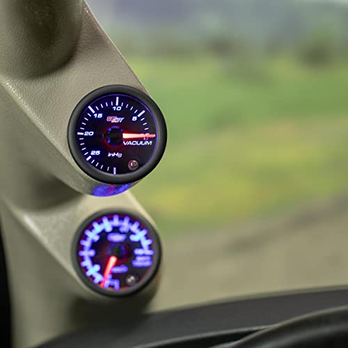 Glowshift GS-T703-SM Tinted 7 Color Vacuum Gauge Kit thumb #2