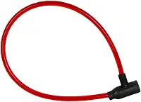Cadeado para Bicicleta, Moto, Capacete, Carro, com Chave para Trancar, 10mm x 62cm