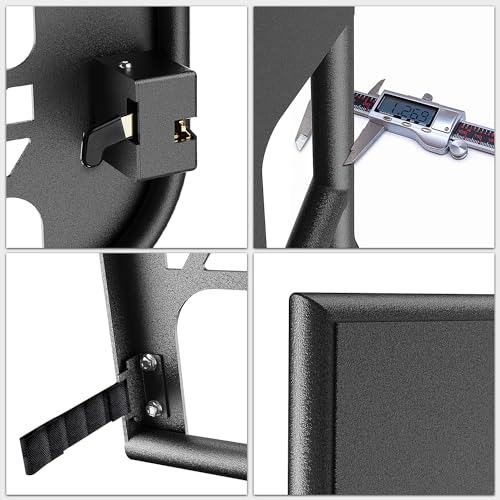 Image of Nilight Off Road Front Rear Tubular Doors W /Side View Mirrors Compatible with 2007 2008 2009 2010 2011 2012 2013 2014 2015 2016 2017 2018 Wrangler JK 4 Door Only