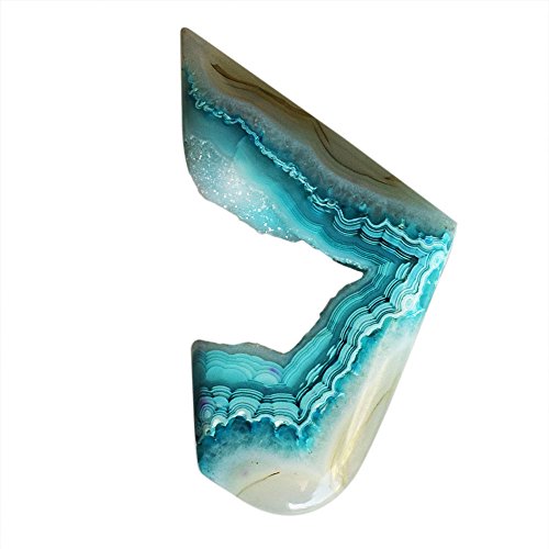 Cabochon Druzy AG-8523 pour fabrication bijoux et pendentif en pierre