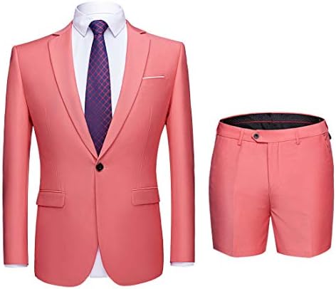 Button 3-Piece Suit Blazer Dress 