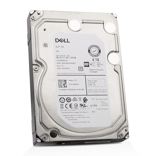 Image of Dell /Seagate Exos 7E8 ST8000NM0185 8TB 7.2K RPM SAS 12Gb /s 512e 256MB 3.5in Enterprise HDD
