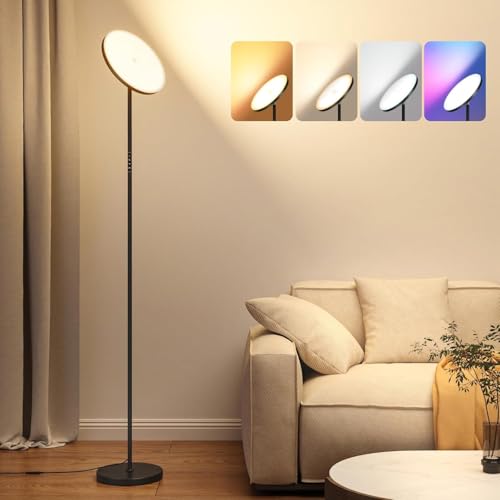 OTREN LED Stehlampe Wohnzimmer Dimmbar, Moderne Stehleuchte mit...