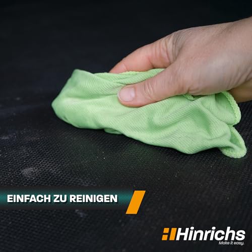 Hinrichs Antirutschmatte Auto 120 x 100 cm - Kofferraummatte zuschneidbar - Anti Rutsch Matte, Schmutzfangmatte & Schubladenmatte - Gummimatte Kofferraum - rutschfeste Unterlage für Hundebox