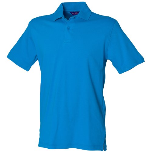 Polo à manches courtes Henbury bleu saphir pour vos sorties d'été