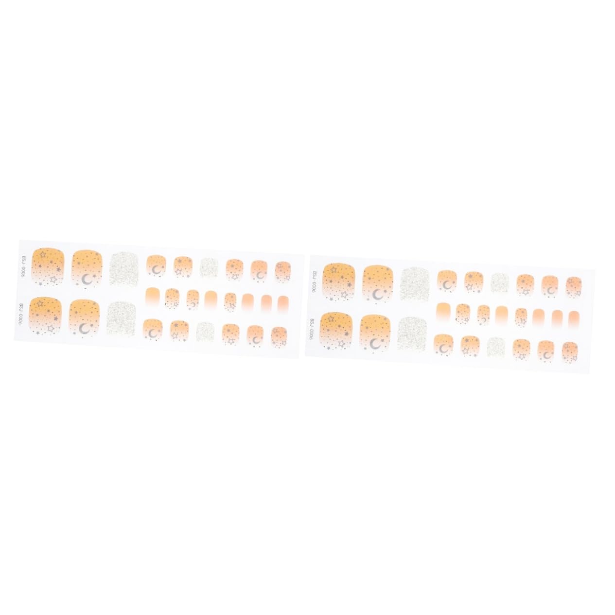 2 Set Strisce Adesive per Unghie Gel Decorazioni per Unghie Eleganti e Fashion Adatte Matrimoni e Eventi per Naturali e Falsi