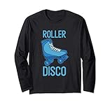 Roller Disco - Nostalgische Popkultur für Rollschuh-Tanzen Langarmshirt