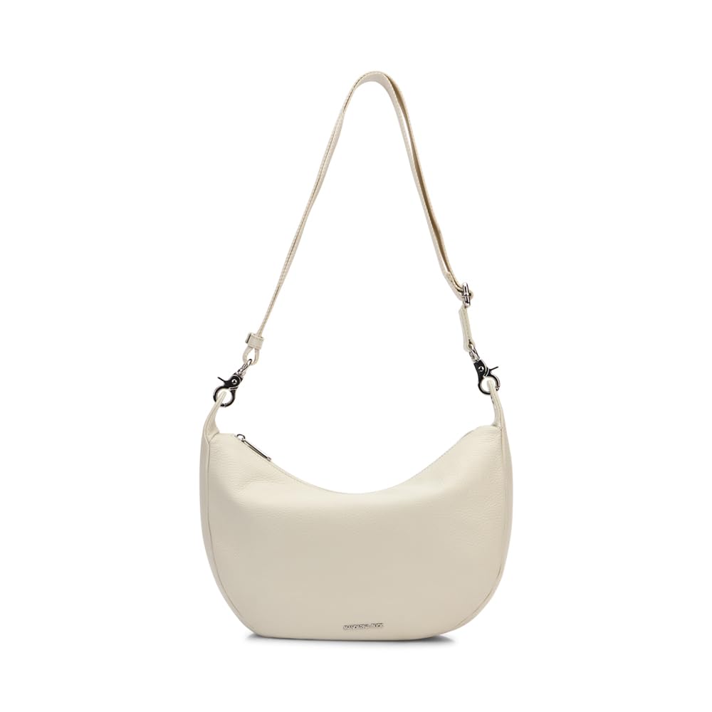 Mandarina Duck Mellow Leather Hobo, Women, Cashmere, Taglia Unica