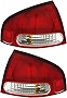 Compatible with Nissan Sentra Tail Lights Lamps Set 2000 2001 2002 2003 Driver and Passenger Side