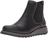 Sohle : Gummi Fly London Damen Salv Chelsea Boots, Schwarz (Black 000), 39