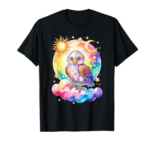 Photo de Rainbow Clouds Aiglon Aigle Aigles T-Shirt