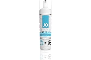 JO Refresh Foaming Toy Cleaner: 7 oz. Gentle & Effective Baby Toy Sanitizer
