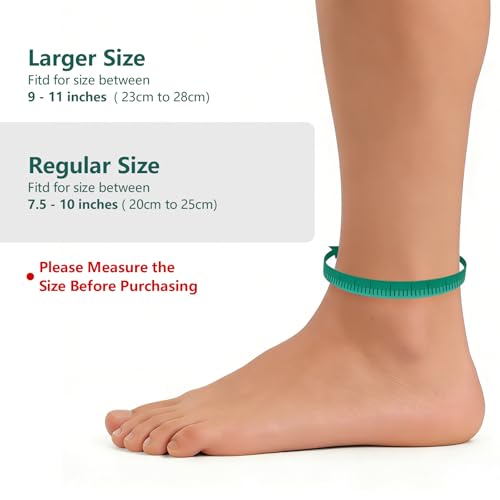 Image of Welnove Achilles Tendonitis Heel Protector Socks Achilles Tendon Support Compression Pads- Gel Padded Sleeve for Protection of Bursitis, Tenderness - Larger Size for Lower Leg 9 inch to 11 inch - Beige