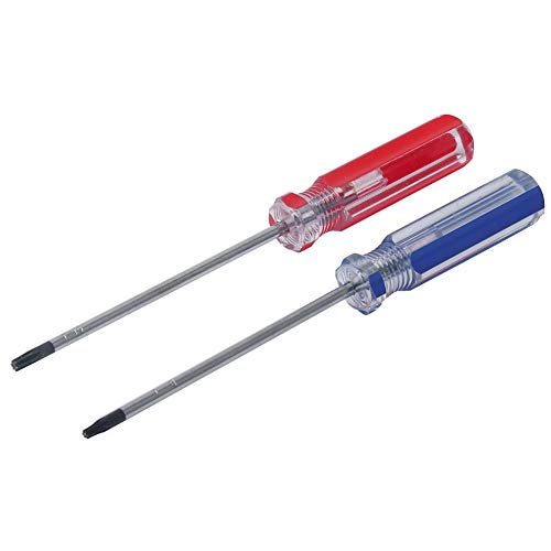 T8 T8H Torx Security Screwdriver and T10 T10H Torx Screwdriver with Hole for Xbox One, Xbox 360 Controller, PS3, PS4 Repair