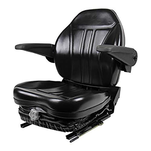 RAParts Replacement High-Back Seat with Integrated Suspension (with armrests)