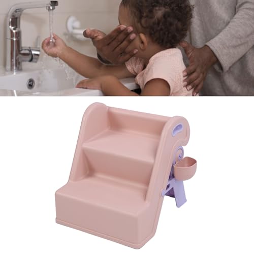 Tabouret de pot pour enfants ergonomique rose avec rangement - 6
