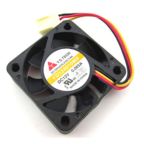 cooling fan Y.S TECH FD124010MB,Server Cooler Fan Y.S TECH FD124010MB DC12V 0.065A, Server Square Fan for 40X40X10mm 3-Pin
