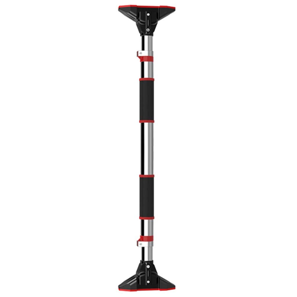 HTTGDGDH Pull-Up Bars Heavy Duty Wall Pull Up Bar Domestic And Indoor Doorway Chin Up Bar Adjustable Length Upper Ba No Need To Punch Fitness Equipment Level Design,Black-92