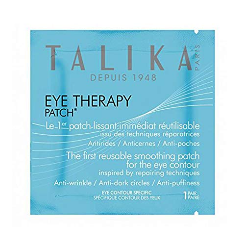 Talika Le Patch anti-cernes et anti-poches réutilisable Soin yeux fatigués, 1 Paire de Patchs yeux