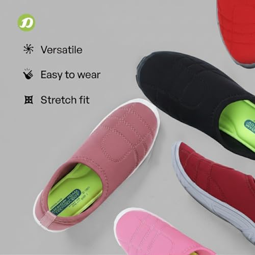 Image of DOCTOR EXTRA SOFT Memory Foam Women's Shoes for Walking Gym Training,Casual, Sports,Slip-On,Lightweight Lace up Athletics Slipon Running Sneaker for Ladies and Girls
