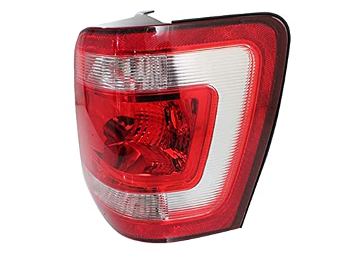 Evan Fischer Passenger Side Tail Light Lens and Housing Compatible with 2008-2012 Ford Escape