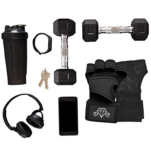 image for Diamond Cut Muscle Weight Lifting Gloves | Workout Fitness Exercise Eq