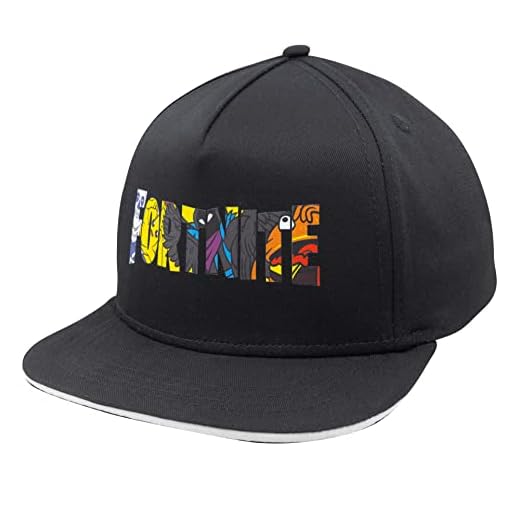 Fortnite Baseball Cap for Boys, Quality Made Boys Hat and Fitted Cap, Flatbrim Baseball Fortnite Hat with Sleek Design