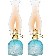 3 Pieces Oil Lamps for Indoor Use Gradient Green Jamaica