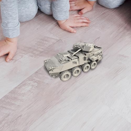 Modelo a escala 1:72 de vehículo blindado para diorama miniatura 6