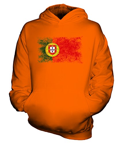 Sweat à capuche Portugal délavé une idée cadeau originale pour enfant