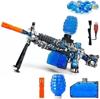 Image of M416 Gel Blaster Gun Automatic Gun for Kids-Adults Electric Operated Gun High Speed Upto 50 Feet Range with 10,000 Gel Balls (G4)