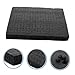 ARTSEWPLY High-density Black Foam Case Insert 500x300x30mm Multi-use Foam Padding Cube for Shock Absorption and DIY Packing for Industrial and Shipping Protection