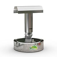 Bio Green Paraffin-Gewächshaus-Heizung WARMAX Power 5 aus Edelstahl | max. 300 Watt | für Gewächshäuser bis 4 m² | max. 7 Tage Brenndauer/Füllung