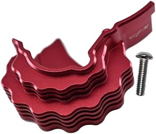 GPM For Traxxas E-Revo 2.0 VXL Brushless (86086-4) Upgrade Parts Aluminum Center Main Gear Cover With Heat Sink Fins - 1Pc Set Red