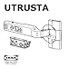 UTRUSTA Hinge pack of 2