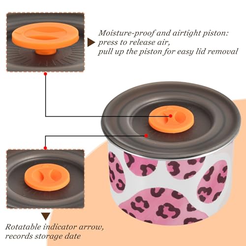 Contenedor de café diseño perro rosa acero inoxidable miniatura 4