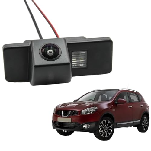 Caméra de recul grand angle Fisheye pour Nissan Qashqai vision arrière nette capteur HD A120