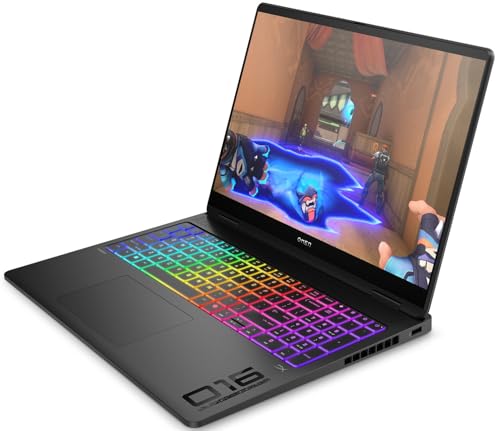 Image of EXCaliberPC [2025] OMEN MAX 16 (16-ak0047nr) Gaming Laptop：AMD Ryzen AI 7 H 350, 96GB RAM, 2TB NVMe SSD, NVIDIA GeForce RTX 5070, 16 inch WQXGA 240Hz, Windows 11