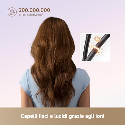 DREAME Mini, Phon Capelli Leggero (270 g), Asciugatura Rapida, Bianco - Immagine 5