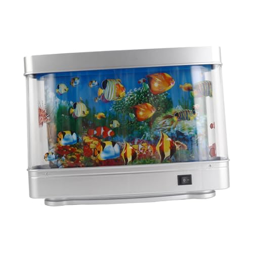 Image of Secret Desire Fake Aquarium Decorative Lamp Room Decoration for Office Living Room Bedroom