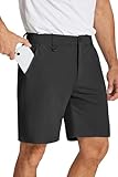 Picture of COOFANDY Mens Summer Shorts Casual Black Golf Shorts Quick Dry Work Dress Lightweight Travel Short